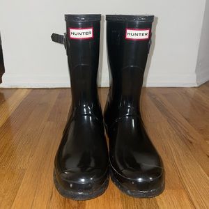 Hunter rain boots